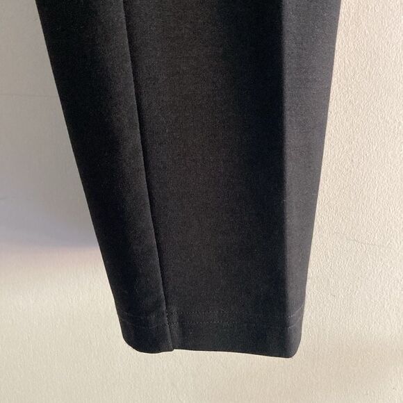 Eileen Fisher Black Size M  Lower Rise Legging Pants Rayon Stretch Pull On - Picture 10 of 11